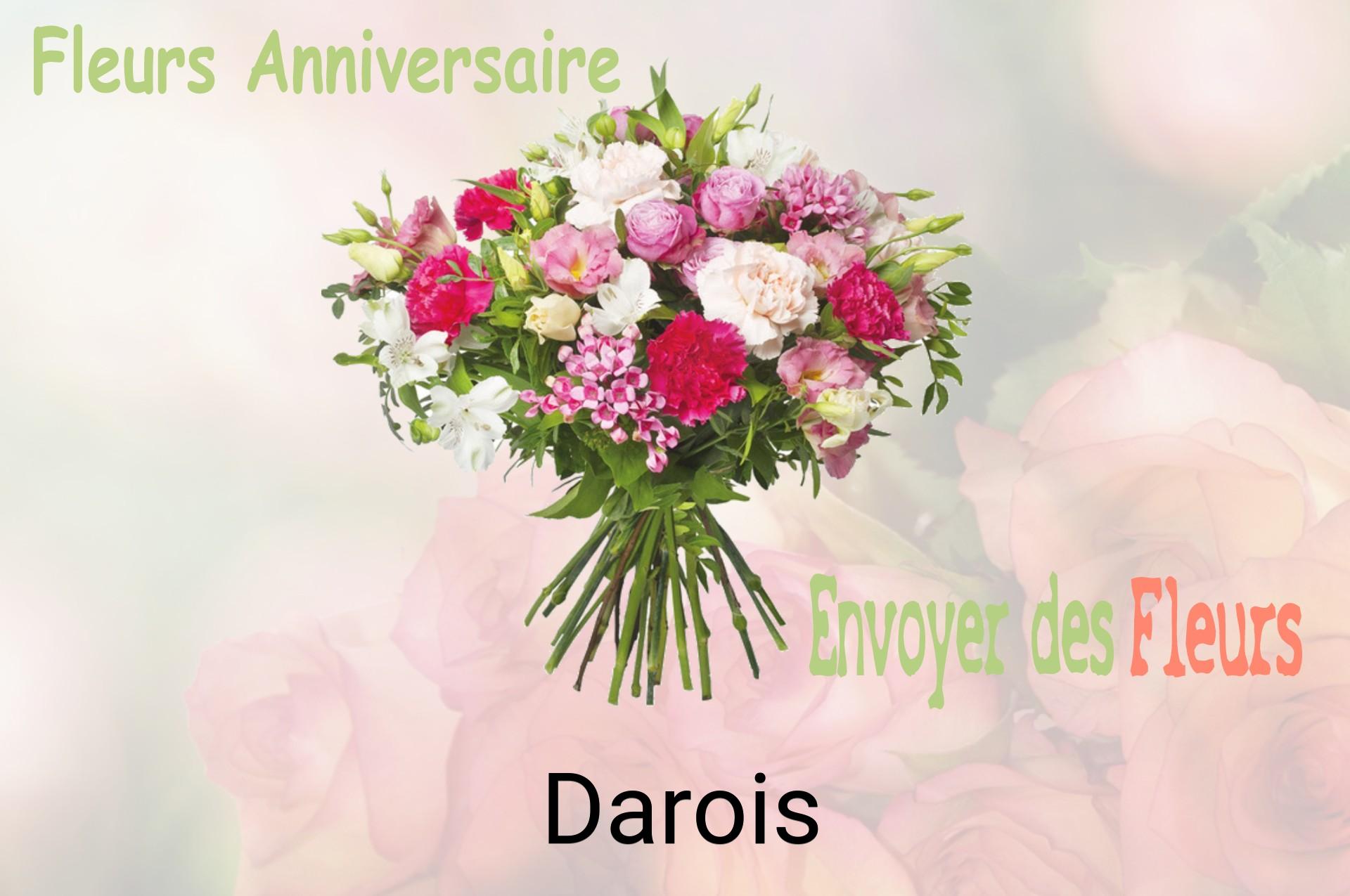 Bouquet de fleurs d’anniversaire livré à Darois